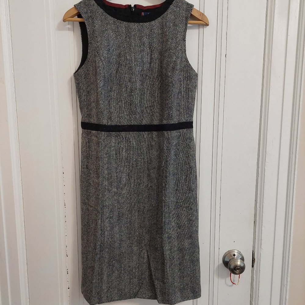 BODEN Tweed wool Dress in grey